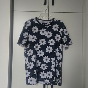 Ted Baker | Men's Navy Floral Tee - Size S